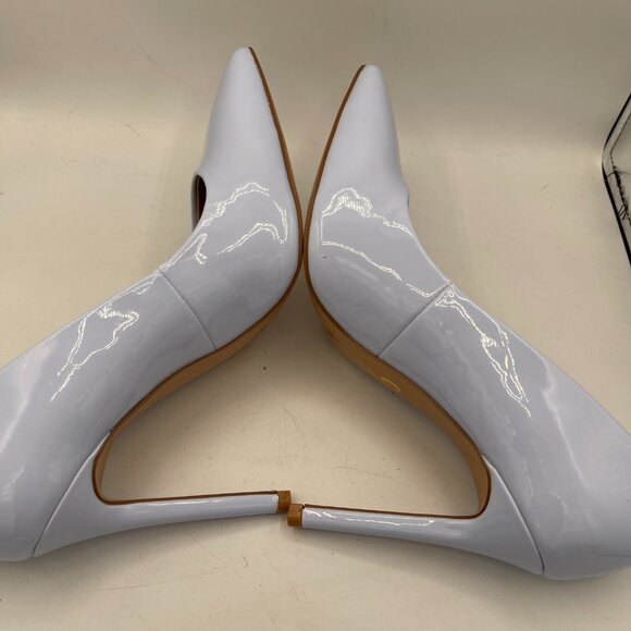✨ Mix No. 6 Light Blue/Lilac Patent Stiletto Pumps – Size 7.5M ✨ - Picture 5 of 9
